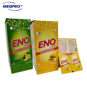 (48packs) ENO Antacid for Gastric Discomfort, Ginger/ Lemon 4.3g Sachet