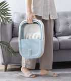 Collapsible Foot Soak Basket with Acupuncture Massage