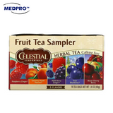 Celestial Seasonings, Fruit Tea Sampler, Herbal Tea, Caffeine Free, 5 Flavors, 18 Tea Bags, 1.4 oz (40 g)