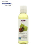 NOW Foods, Solutions, Grapeseed Oil, 118ml [Natural Moisturizer for Skin]