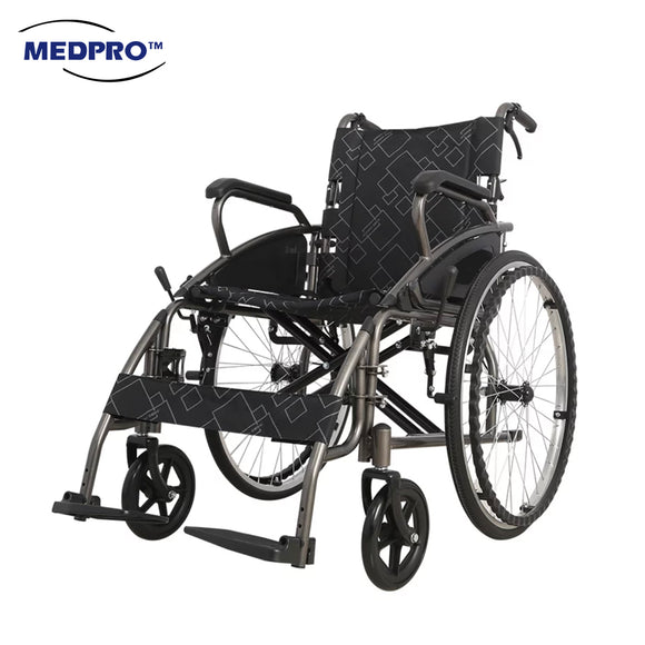 MEDPRO™ New Style Portable Wheel Chair with Foldable Backrest