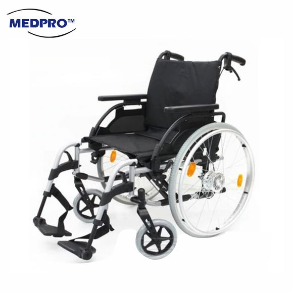 Breezy BasiX 2 Lightweight Detachable Wheel Chair with Drum Brakes