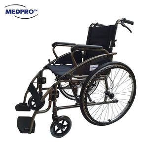 MEDPRO™ New Style Portable Wheel Chair with Foldable Backrest