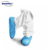 [100pcs] Disposable CPE Shoe Cover (Anti-Slip) - MEDPRO™ Medical Supplies