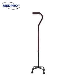 [NEW!] MEDPRO™ Anti-Rust Quad Cane / Quad Stick
