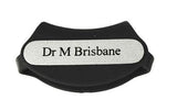 Stethoscope Name Identification Tags (Black)