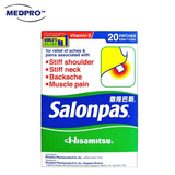 SALONPAS Pain Relieving Patch 20s