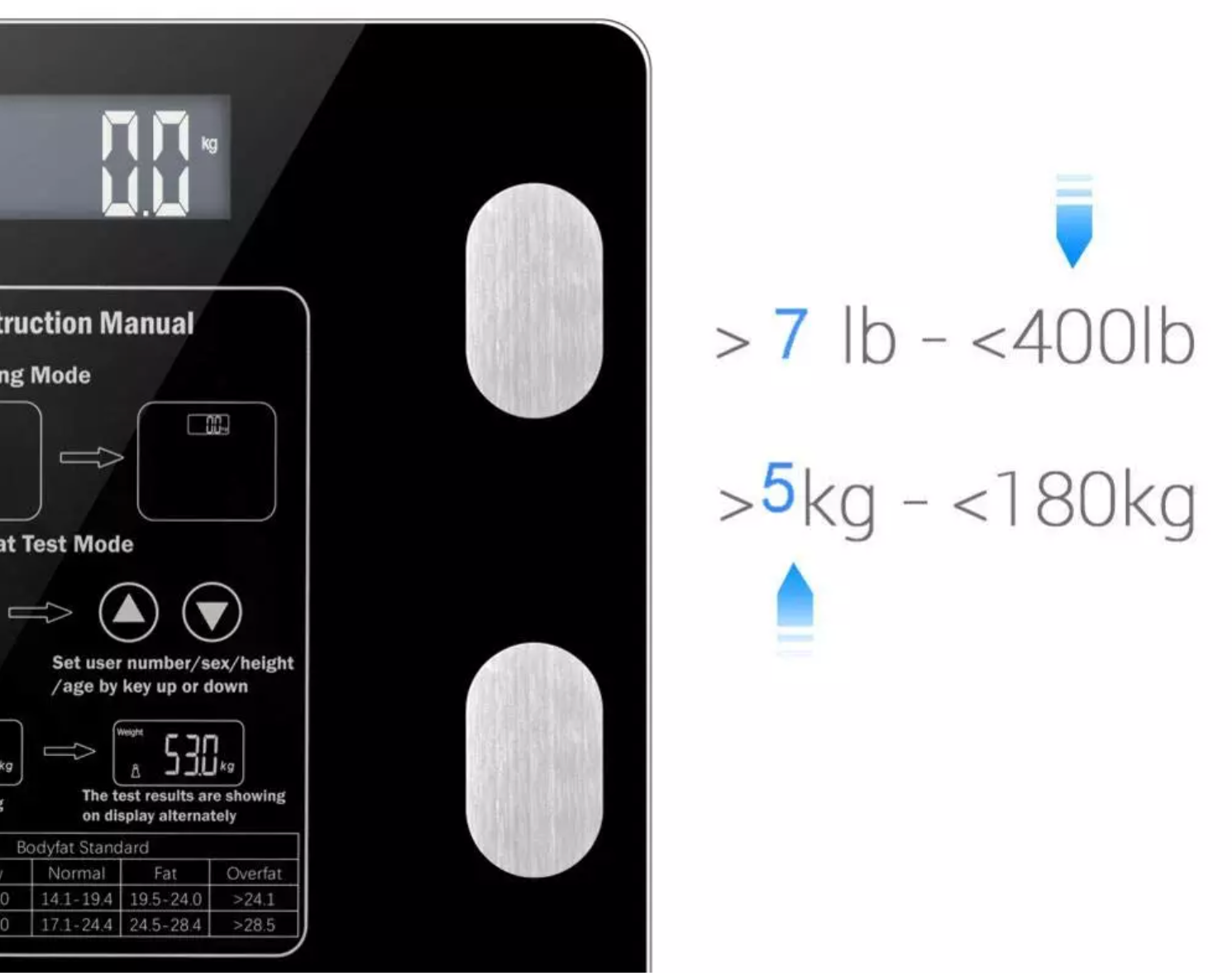 Digital Body Weight Bathroom Scale, MOSPRO Smart Body Composition