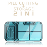 New Style Portable Pill Box as Pill Cutter and Storage [4 colours available]