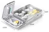 New Style Portable Pill Box as Pill Cutter and Storage [4 colours available] - MEDPRO™ Medical Supplies