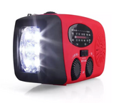 [BEST RADIO] Emergency Radio and Torch Light with 3 Charging Method: Solar / Hand Crank / USB Cable - MEDPRO™ Medical Supplies