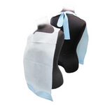 [100pcs] Disposable Adult Bibs with Pocket