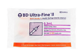 BD Ultra-Fine™ Insulin Syringe 0.3ml (30 units of insulin or less) 10pcs or 100pcs - MEDPRO™ Medical Supplies