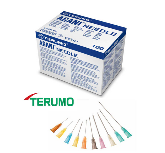 (100pcs/box) AGANI Disposable Needle 18G / 19G / 20G / 21G / 23G/ 25G / 27G - MEDPRO™ Medical Supplies
