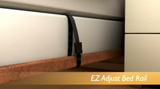 [NEW!] Elderly Fall Prevention Extendable Bed Rail Bar with Pouch and Bed strap