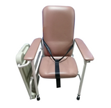 Height Adjustable Stationary Geriatric Chair with Tray