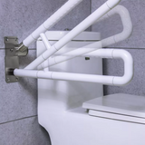 Folding U-Shaped Toilet Grab Bar (Stainless Steel + ABS) 60cm