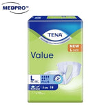 TENA Value Adult Diapers Size M & L