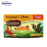 Celestial Seasonings, Herbal Supplement, Vitamin C Shine, Caffeine Free, 20 Tea Bags, 1.6 oz (47 g)