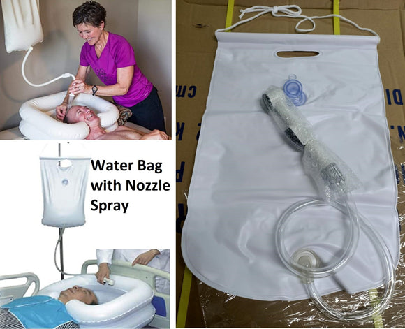 Water Bag with Nozzle Spray