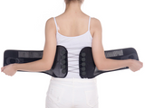 MEDPRO™ Adjustable Back Support Straps Waist Trimmer with Pulley System for Relief of Back Pain