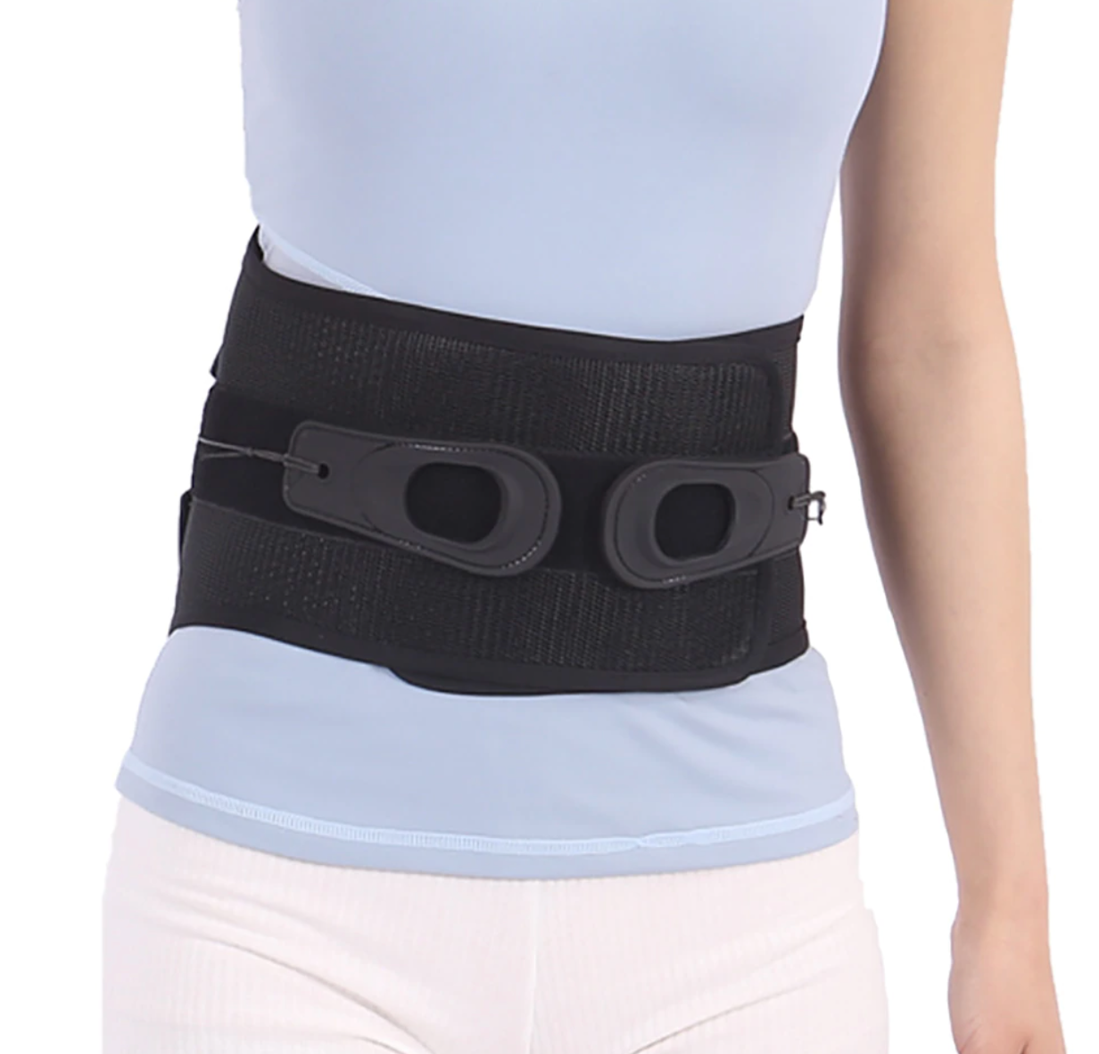 MEDPRO™ Adjustable Back Support Straps Waist Trimmer with Pulley