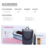 JPD-500E Jumper Finger Pulse Oximeter with Alarm [FDA Approved] + 9months warranty - MEDPRO™ Medical Supplies