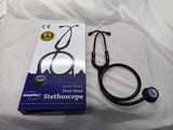 MEDPRO™ Matte Black Dual-Head Stethoscope - MEDPRO™ Medical Supplies