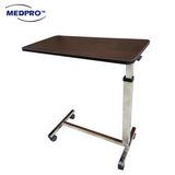 Wooden Overbed Table with H-Base