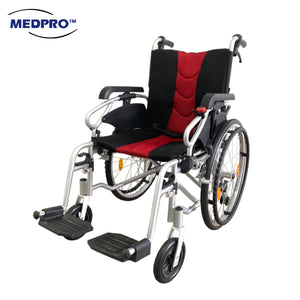Astro Detachable Wheel Chair with Height Adjustable Armrest - MEDPRO™ Medical Supplies