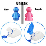 Unisex Durable Urinal with Cover 1200mls - MEDPRO™ Medical Supplies