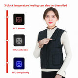 Unisex, Washable Smart Temperature Control USB Warmer Vest